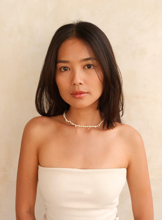 Aléa necklace ivory