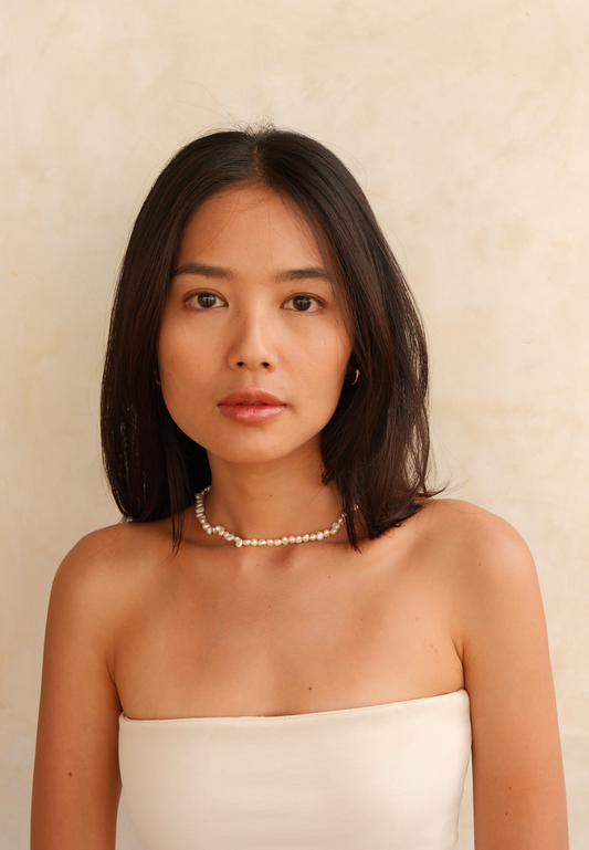 Aléa necklace ivory