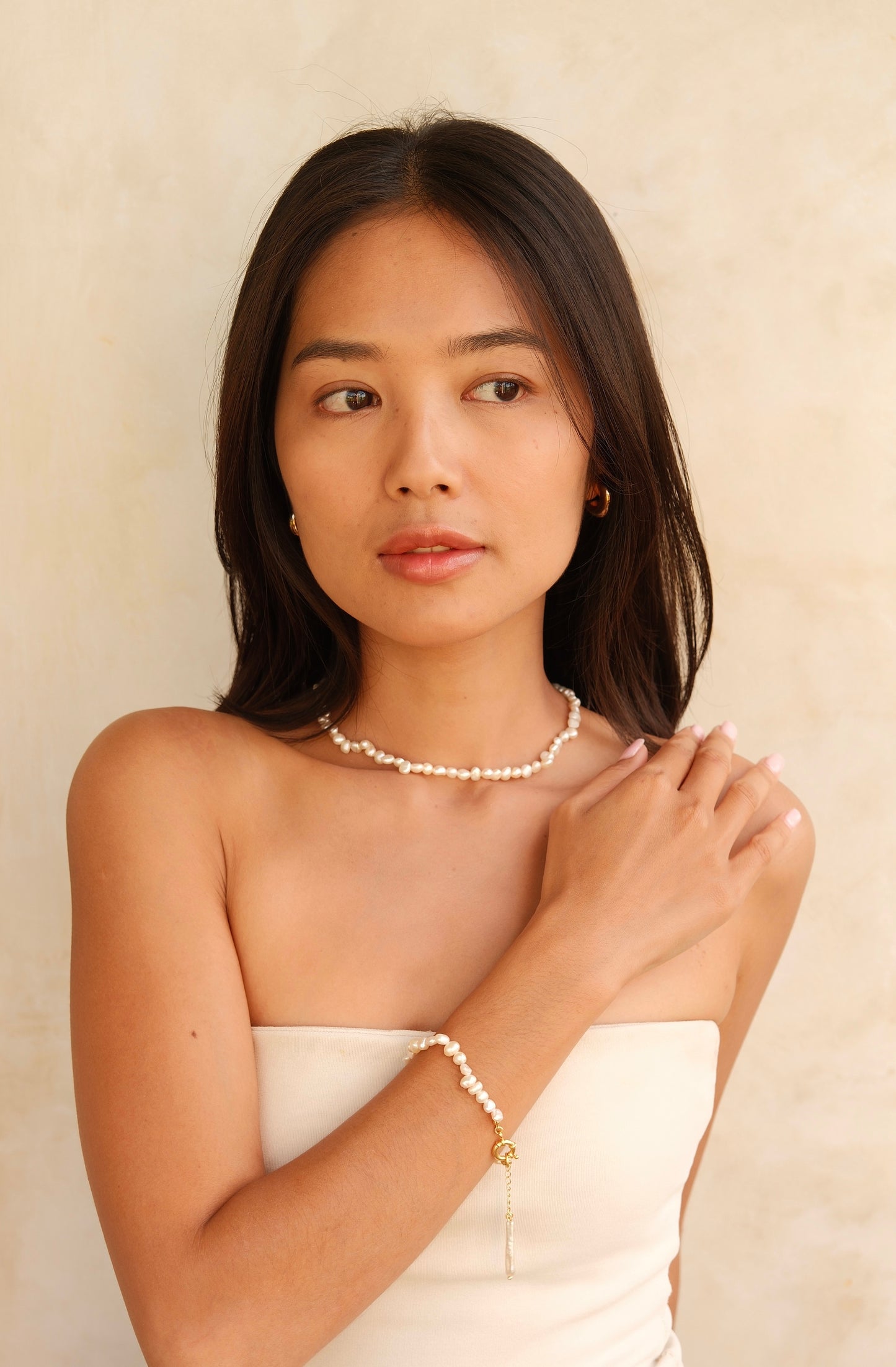 Aléa bracelet ivory